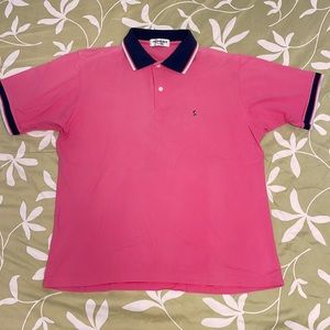 ysl Paris pink polo by Kanye